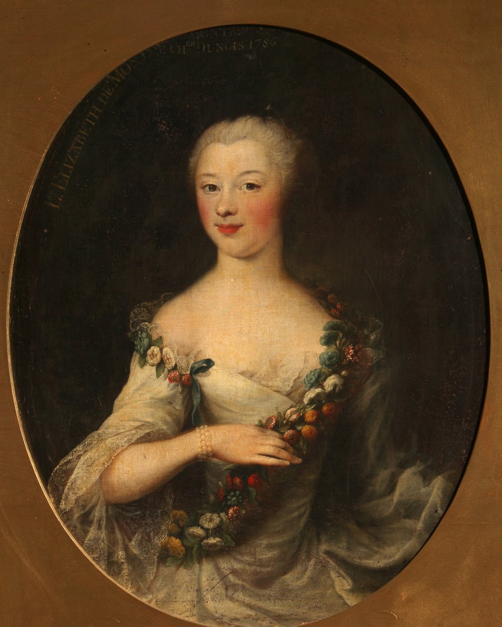 Portrét ženy, 1786 od Francois Hubert Drouais