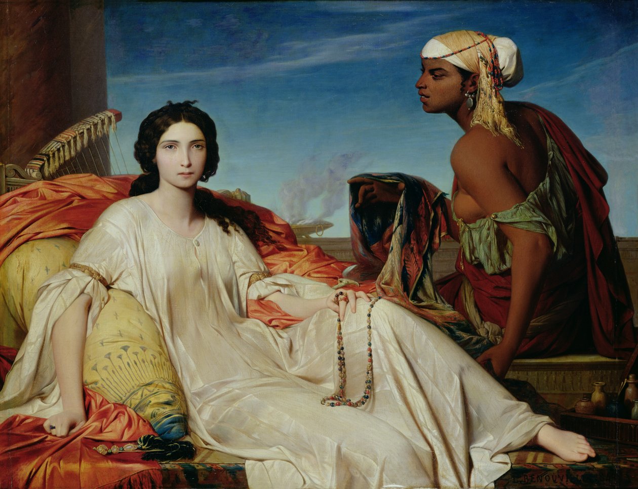 Odalisque, 1844 od Francois Leon Benouville