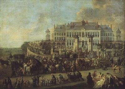 Slavnost v Broquelet od Francois Louis Joseph Watteau