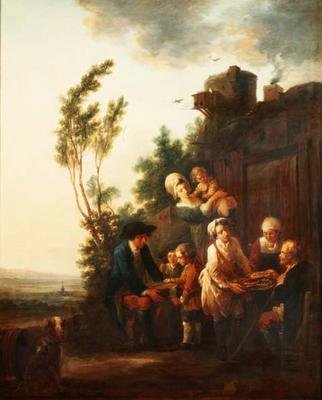 Pedlar od Francois Louis Joseph Watteau
