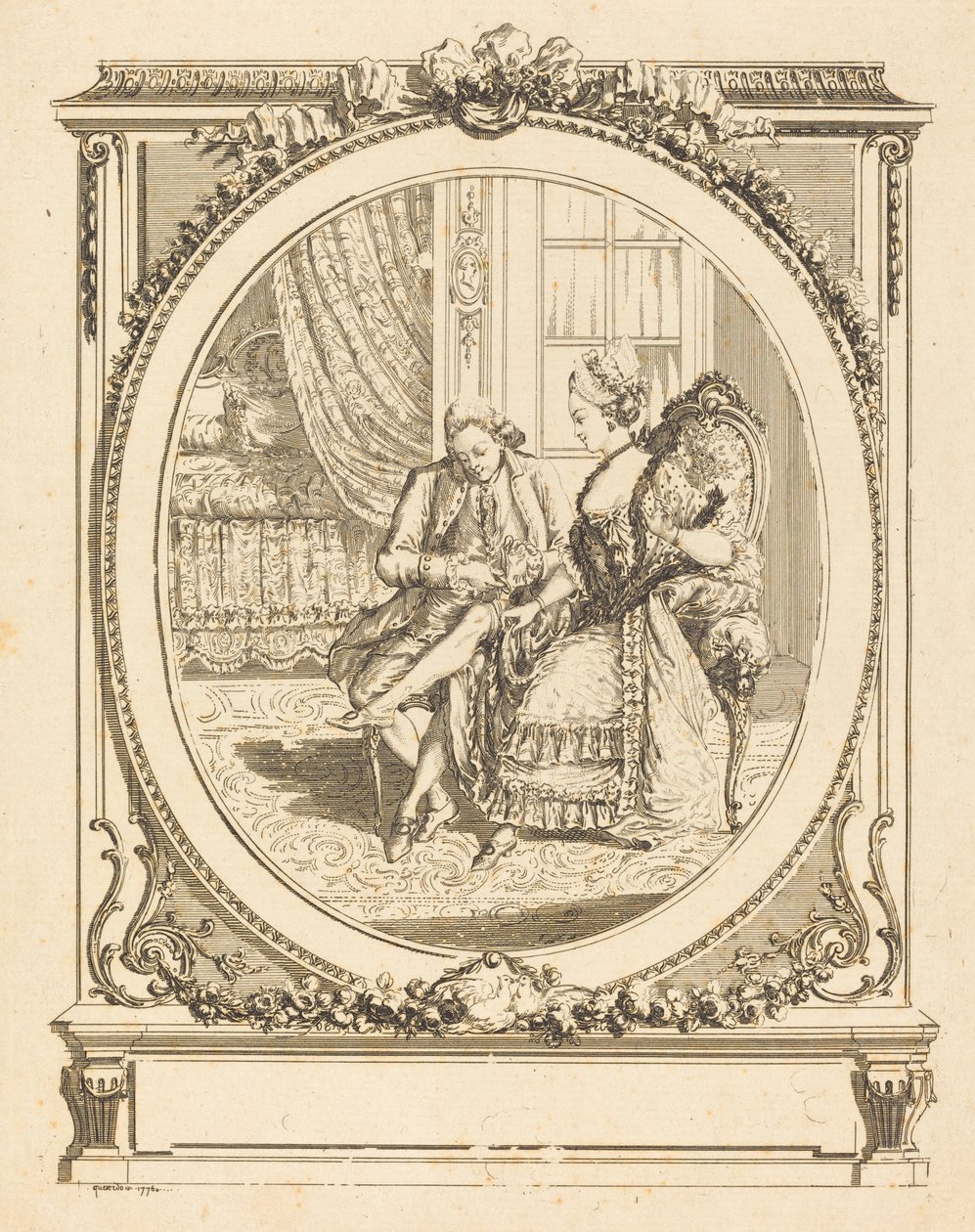 podvazek od Francois Marie Isidore Queverdo