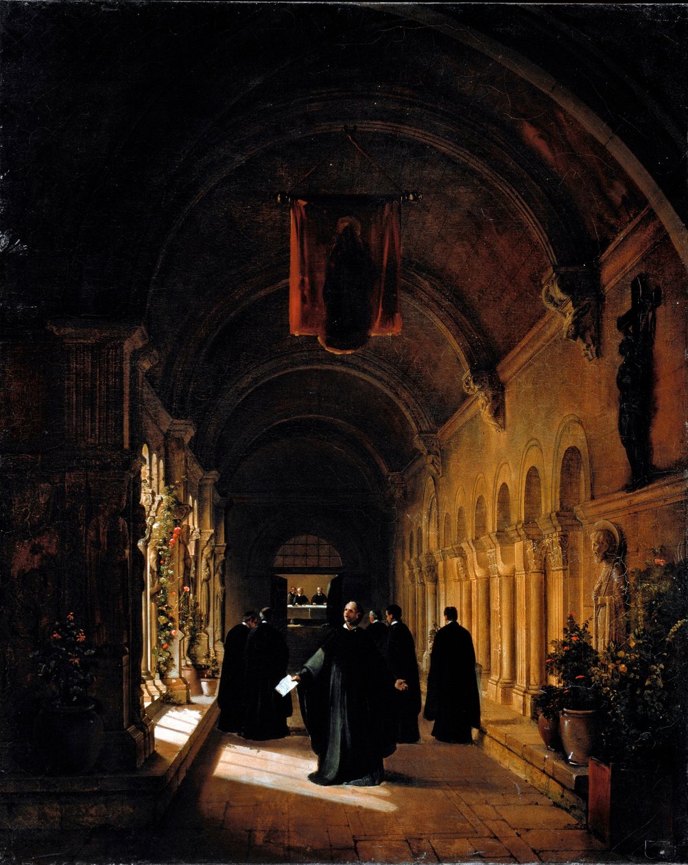 Pierre Abailard (nebo Abelard od Francois Marius Granet