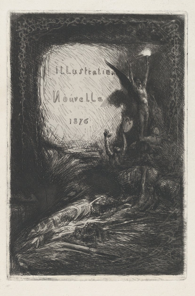 Nová ilustrace, 1876. od Francois Nicolas Chifflart
