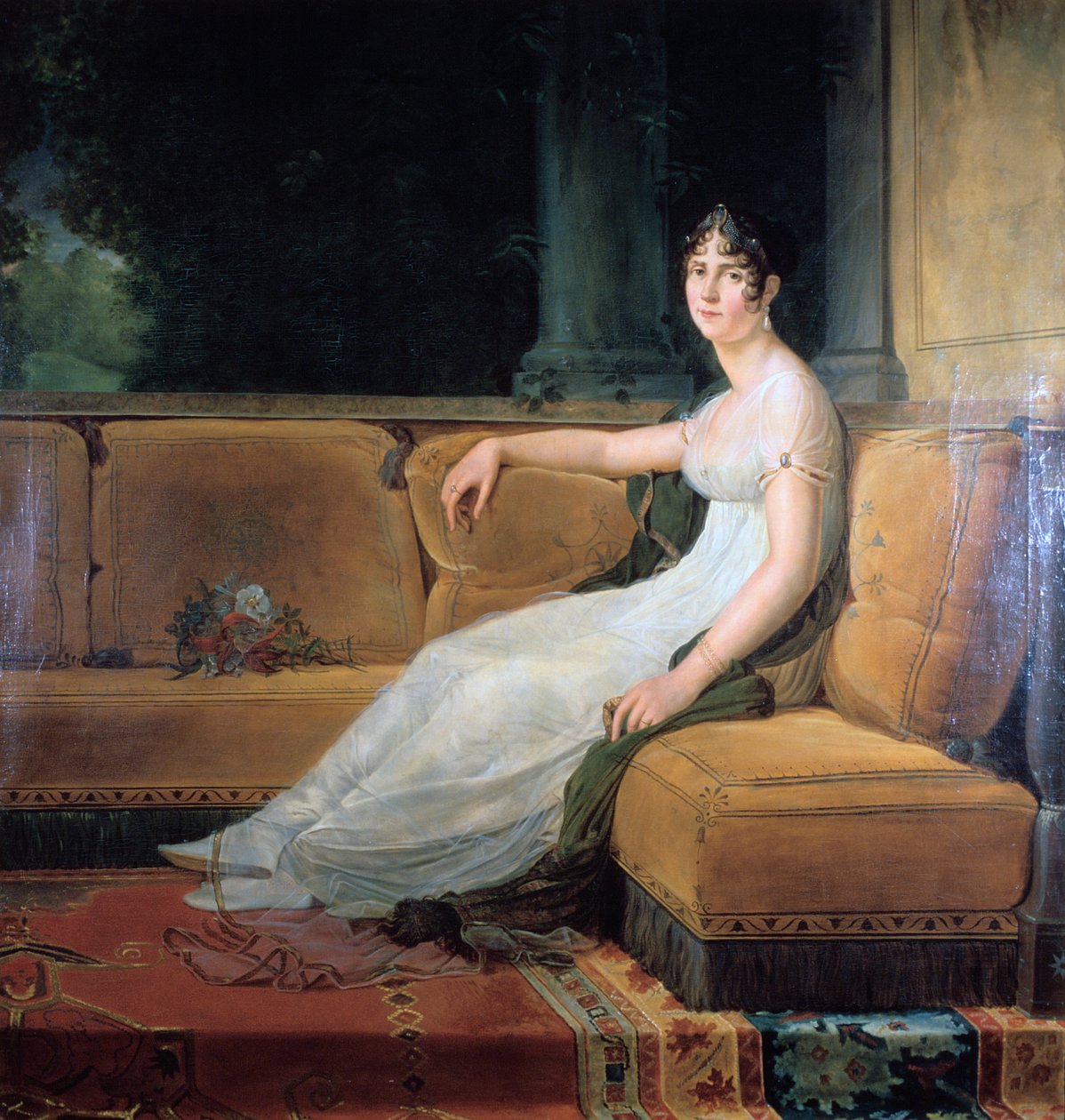Císařovna Josephine v Malmaison, c1801. od Francois Pascal Simon Gerard