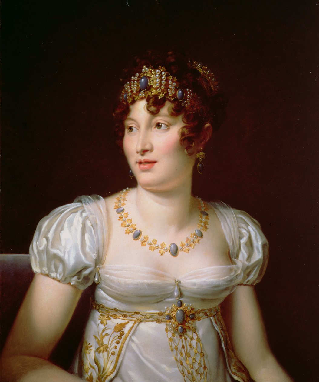 Portrét Caroline Murat od Francois Pascal Simon Gerard