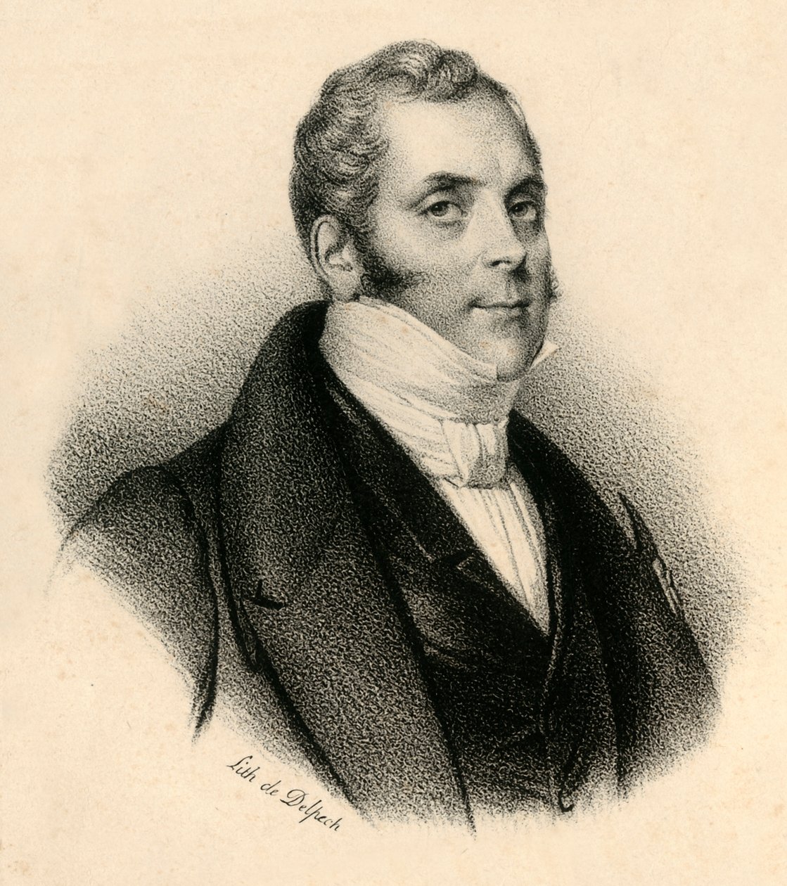 Auber, 1782-1871, c1830. od Francois Seraphin Delpech