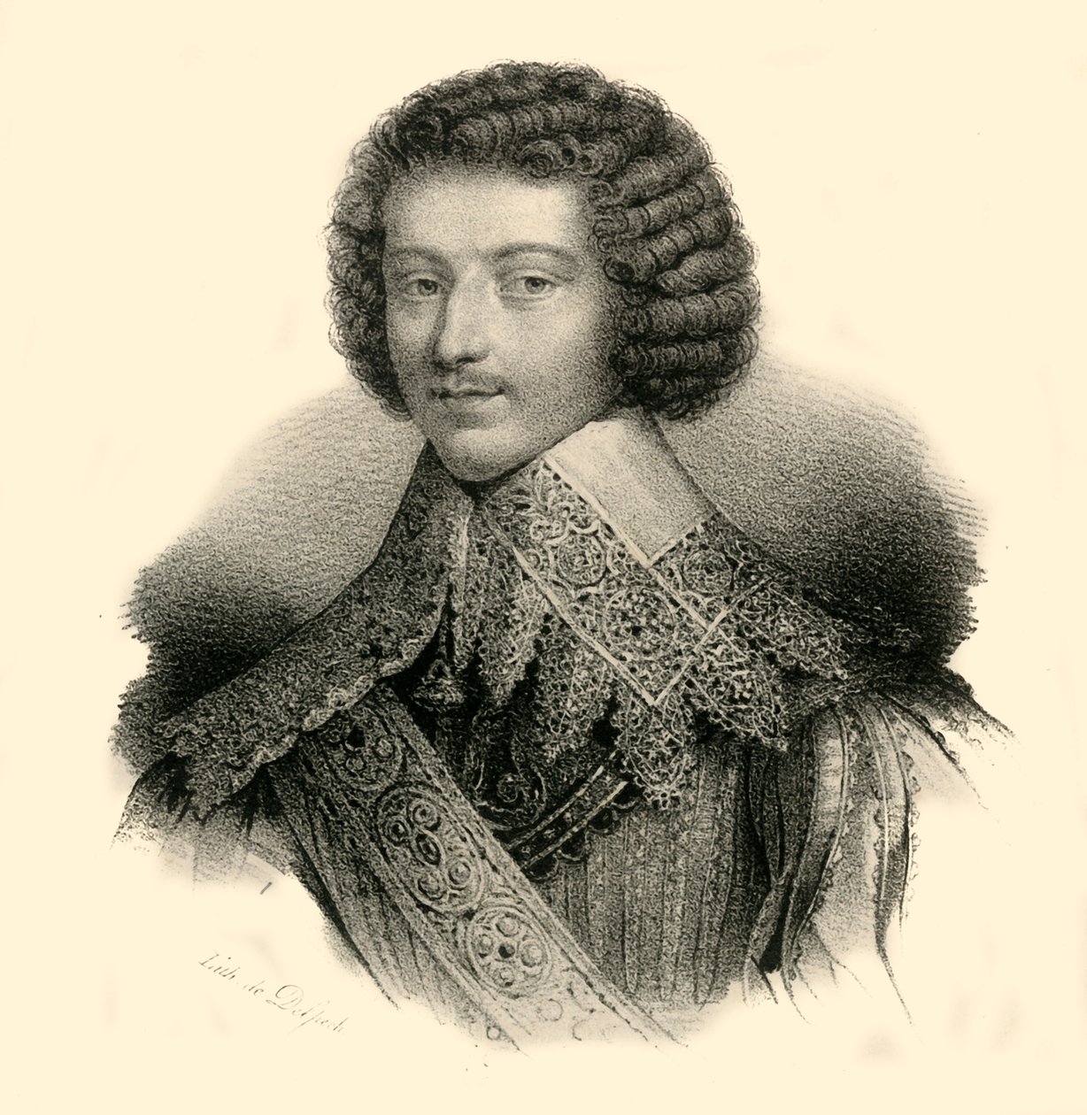 Pět-březen, 1620-1642, c1830. od Francois Seraphin Delpech
