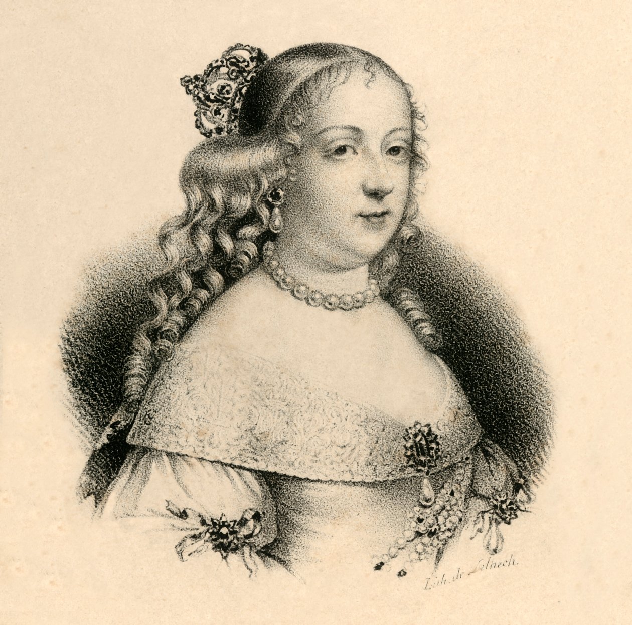 Marie Therese dAutriche, 1717-1780, c1830. od Francois Seraphin Delpech