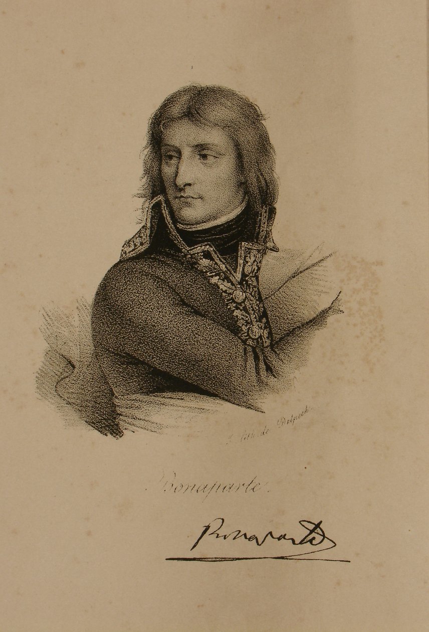 Portrét Napoleona Bonaparta (1769-1821) od Francois Seraphin Delpech