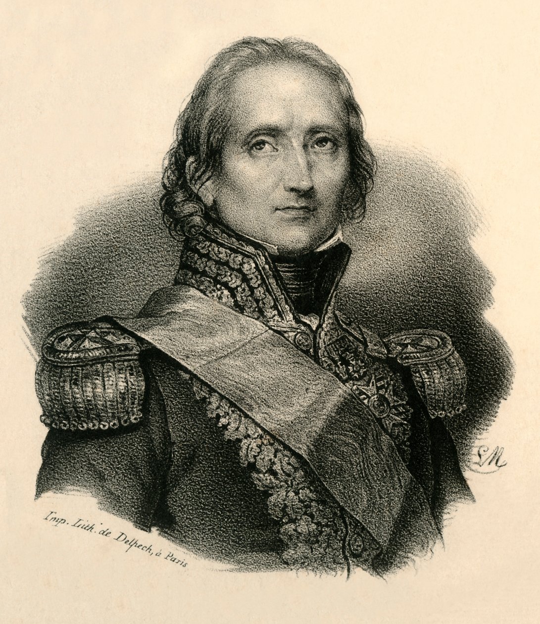 Soult, 1769-1851, c1830. od Francois Seraphin Delpech