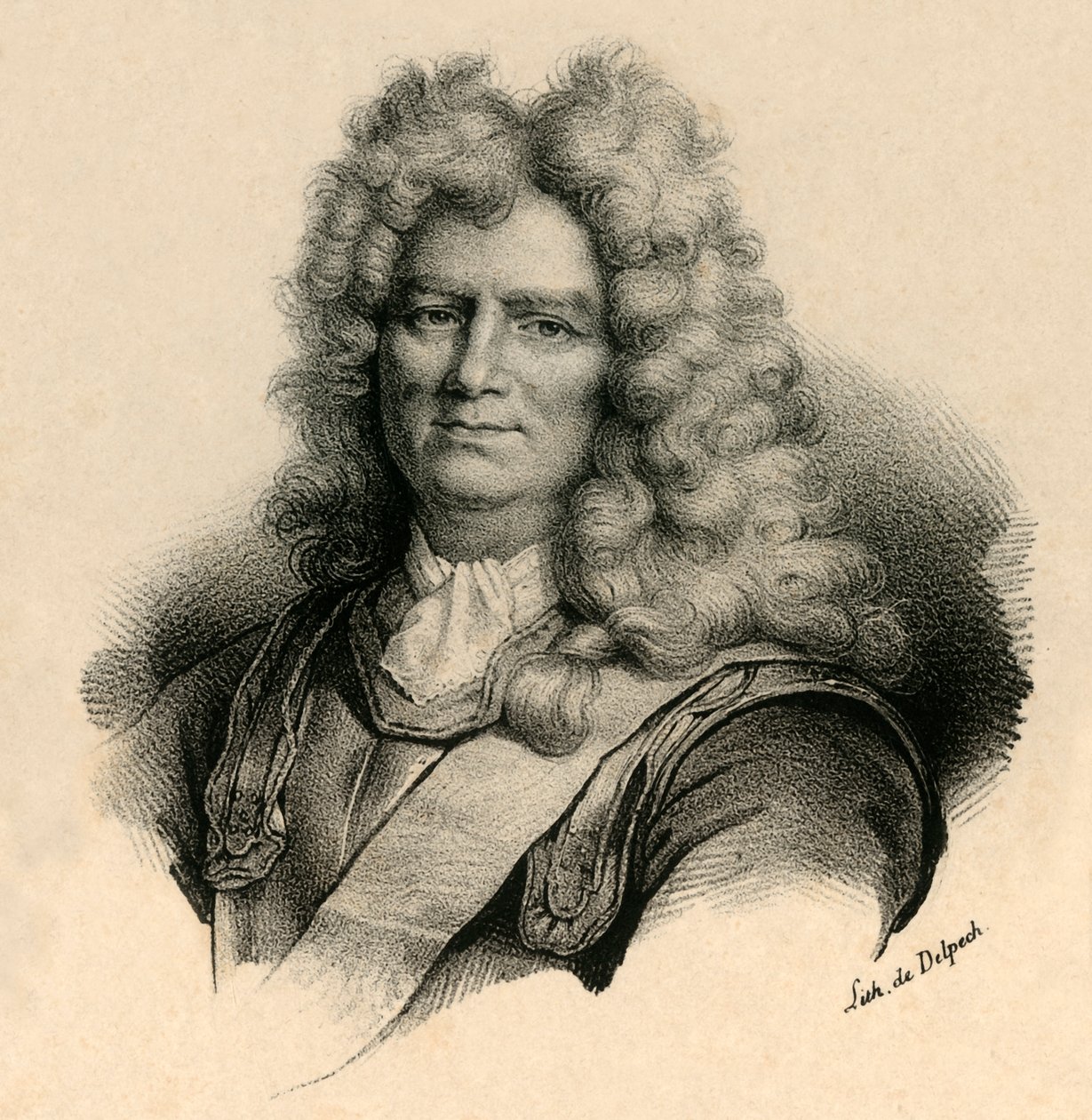 Vauban, 1633-1707, c1830. od Francois Seraphin Delpech