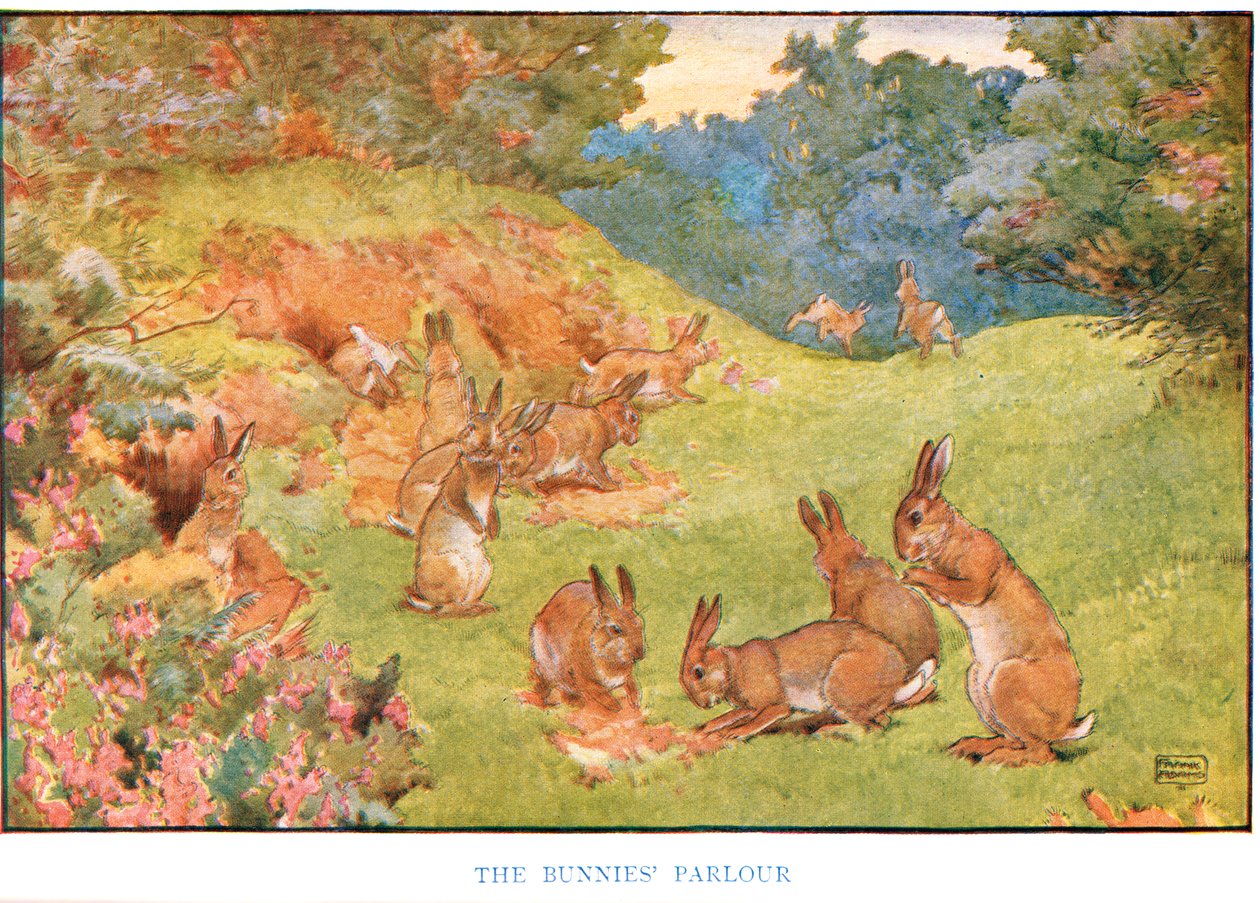 The Bunnies Parlour, ilustrace z knihy 