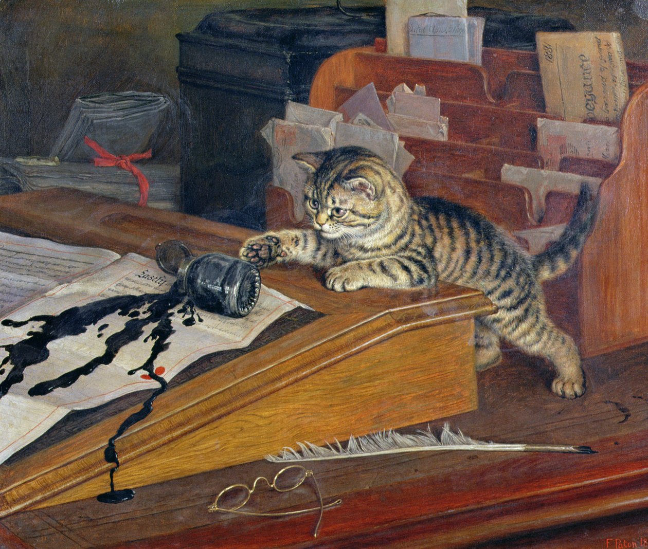 Staňte se svědky mého činu a činu, (1882) od Frank Paton