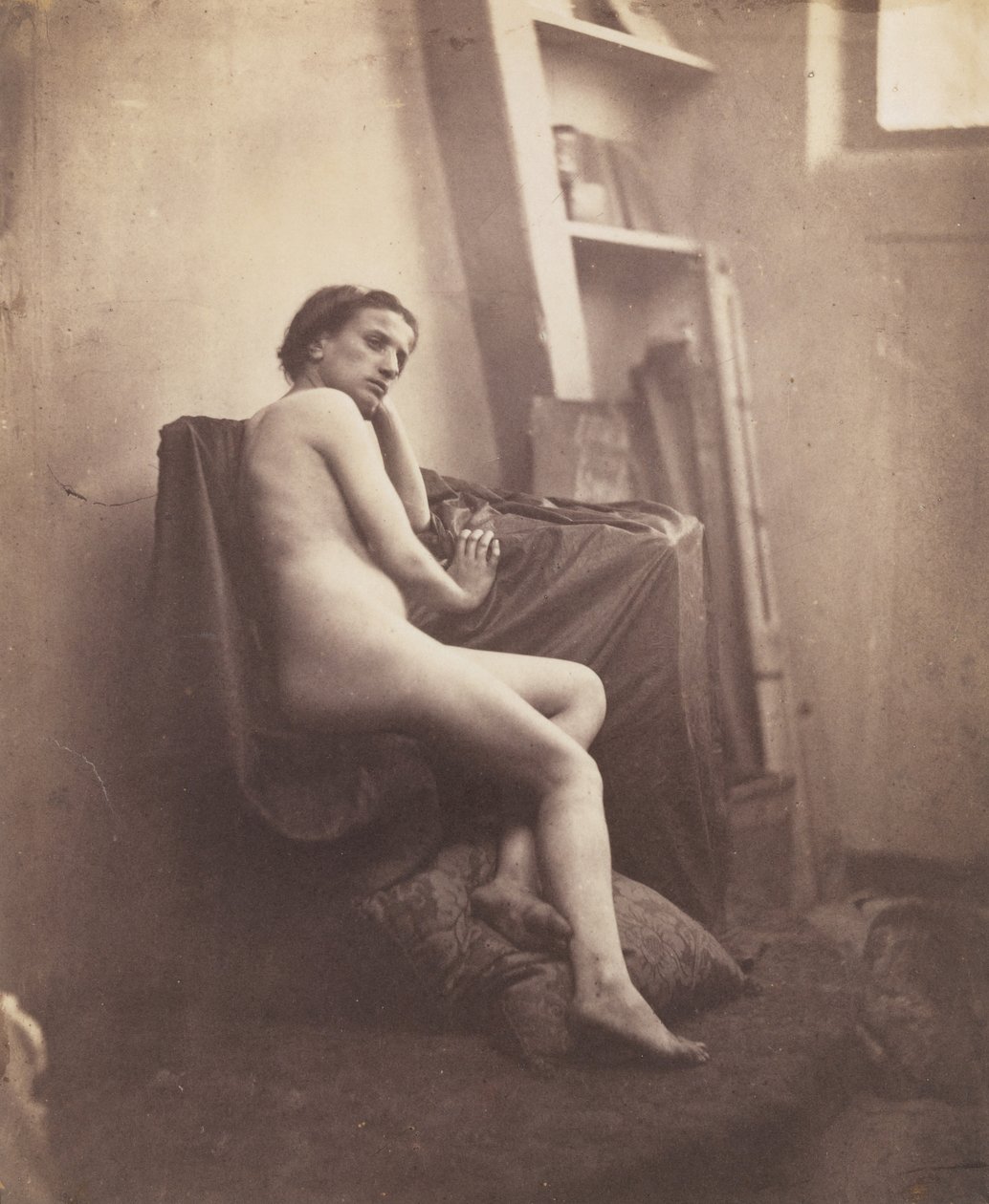 [Ženský akt ve studiu], 1856-59. od Frank Chauvassaigne