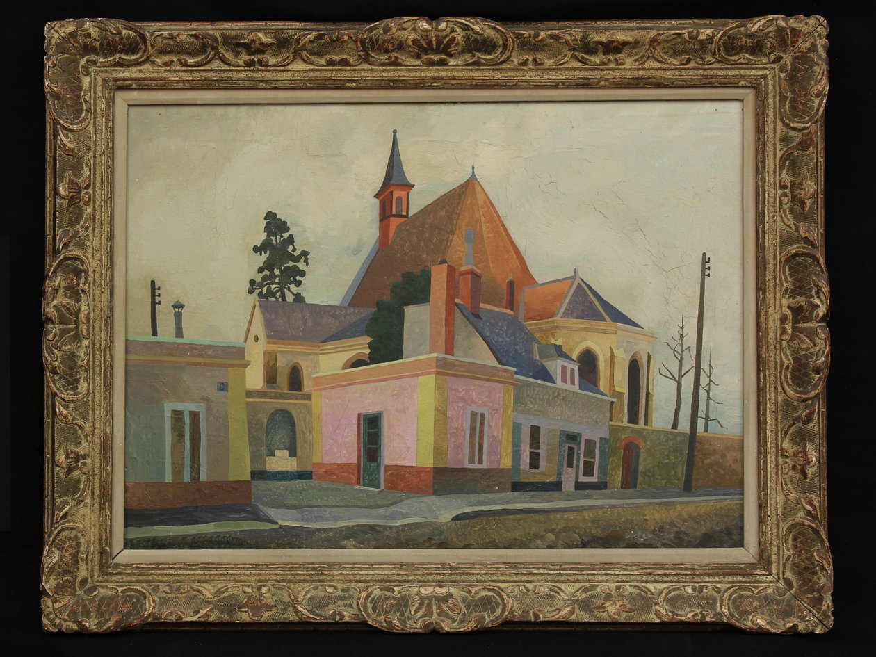 Kaple Notre Dame - Chartres, kolem roku 1938 od Frank Coombs