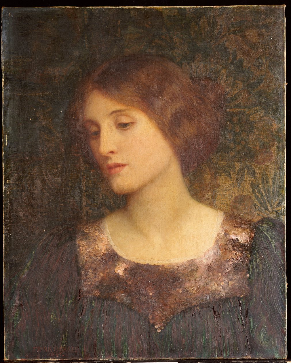 Rozjímání, 1897 od Frank Dicksee