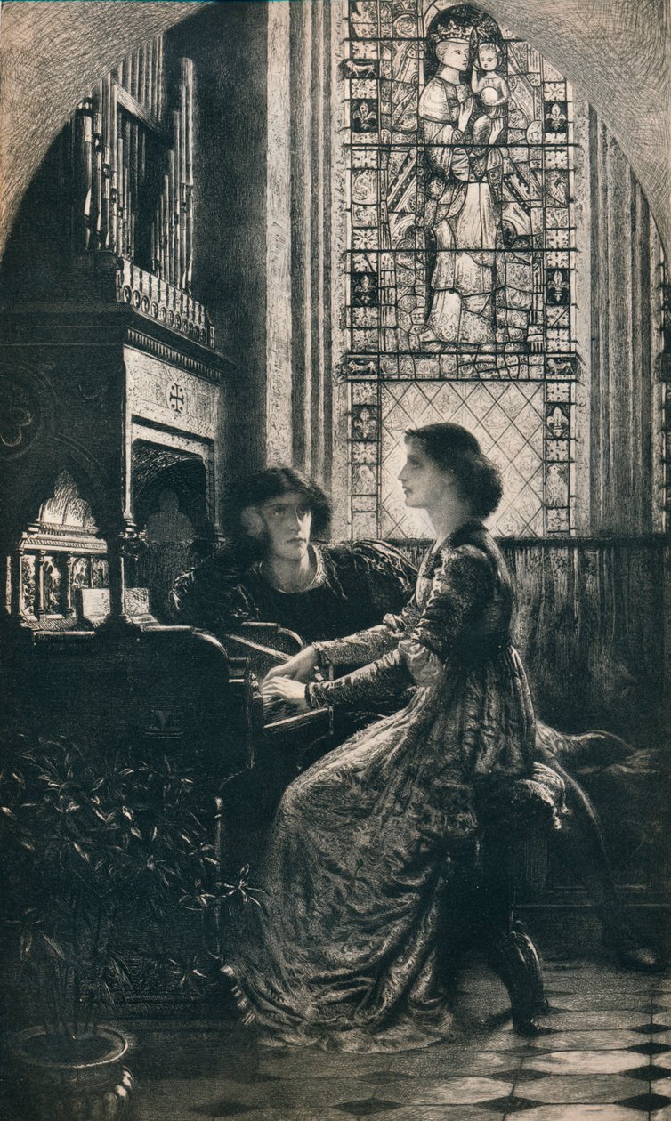 Harmony, 1877, 1912 od Frank Dicksee