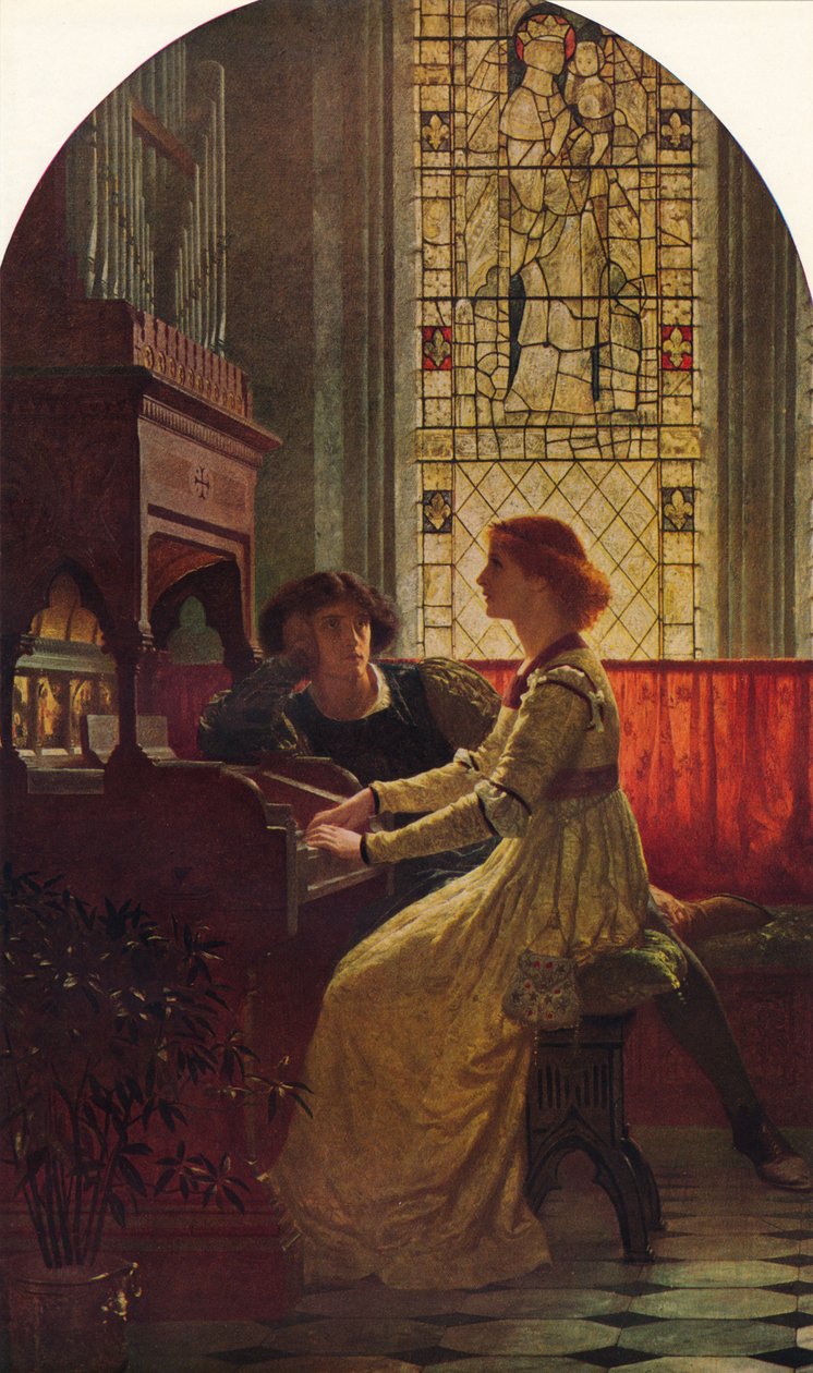 Harmony, 1877, 1938 od Frank Dicksee