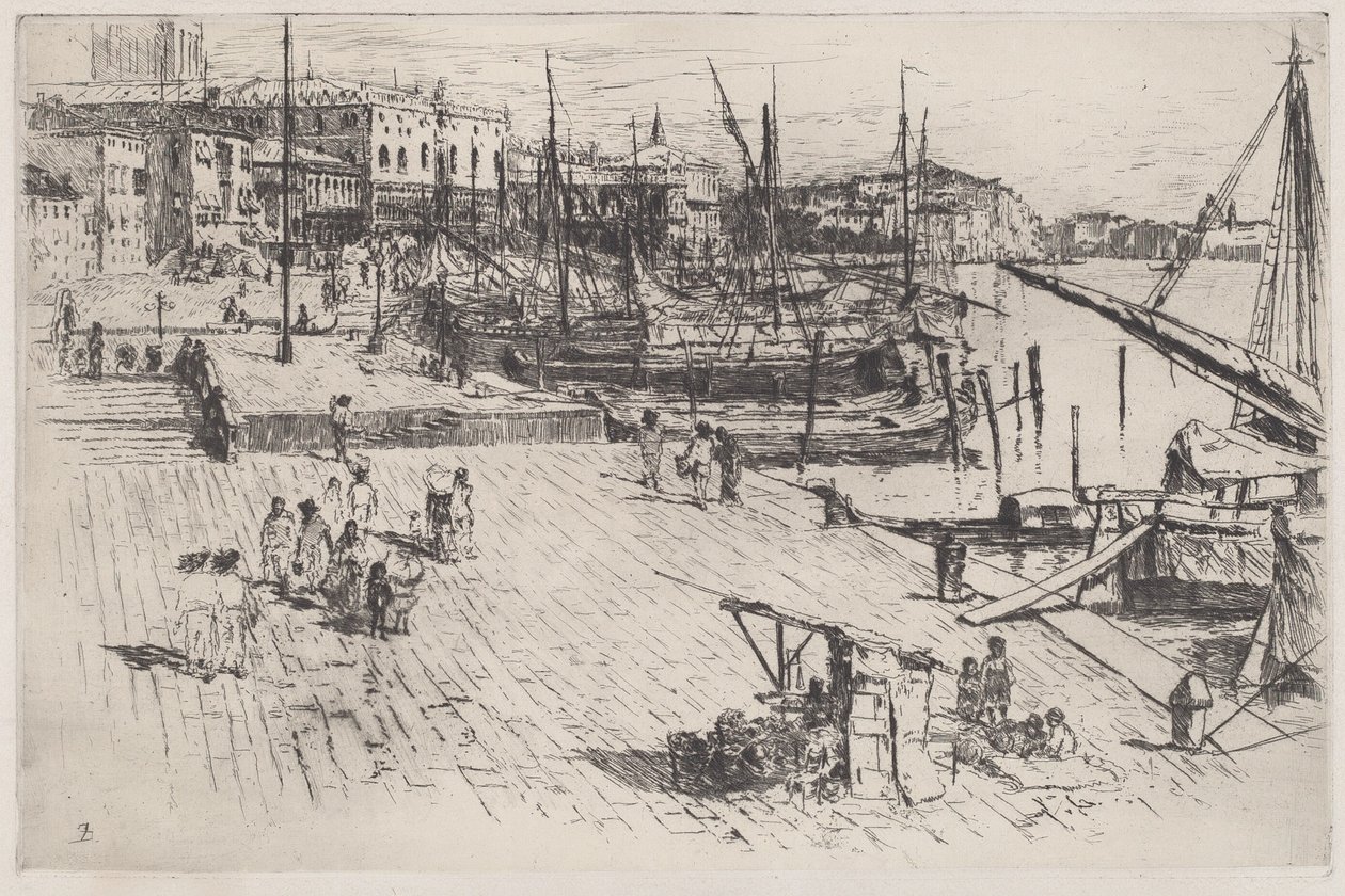 Riva Degli Schiavoni, č. 1 od Frank Duveneck