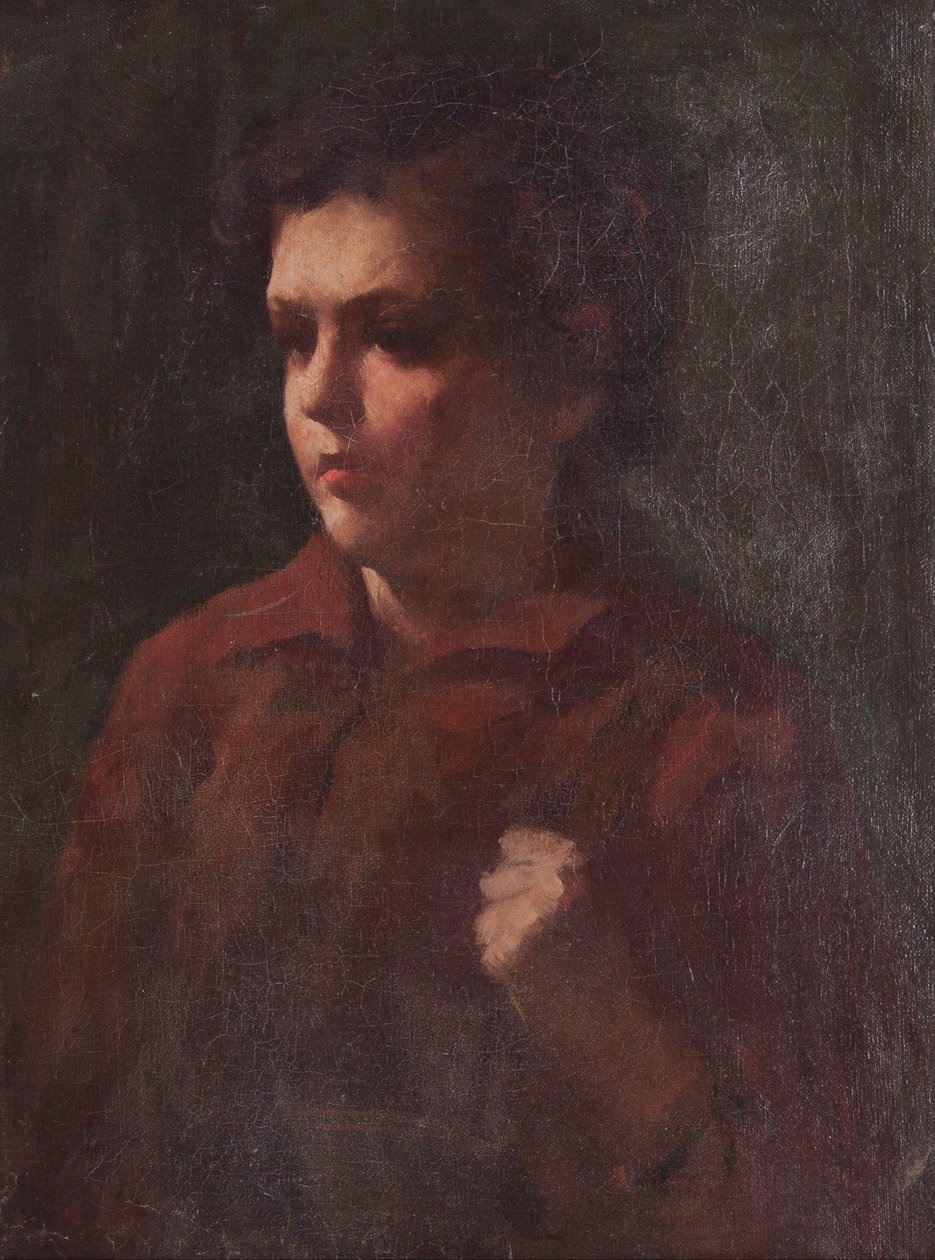 Studie školáka od Frank Duveneck
