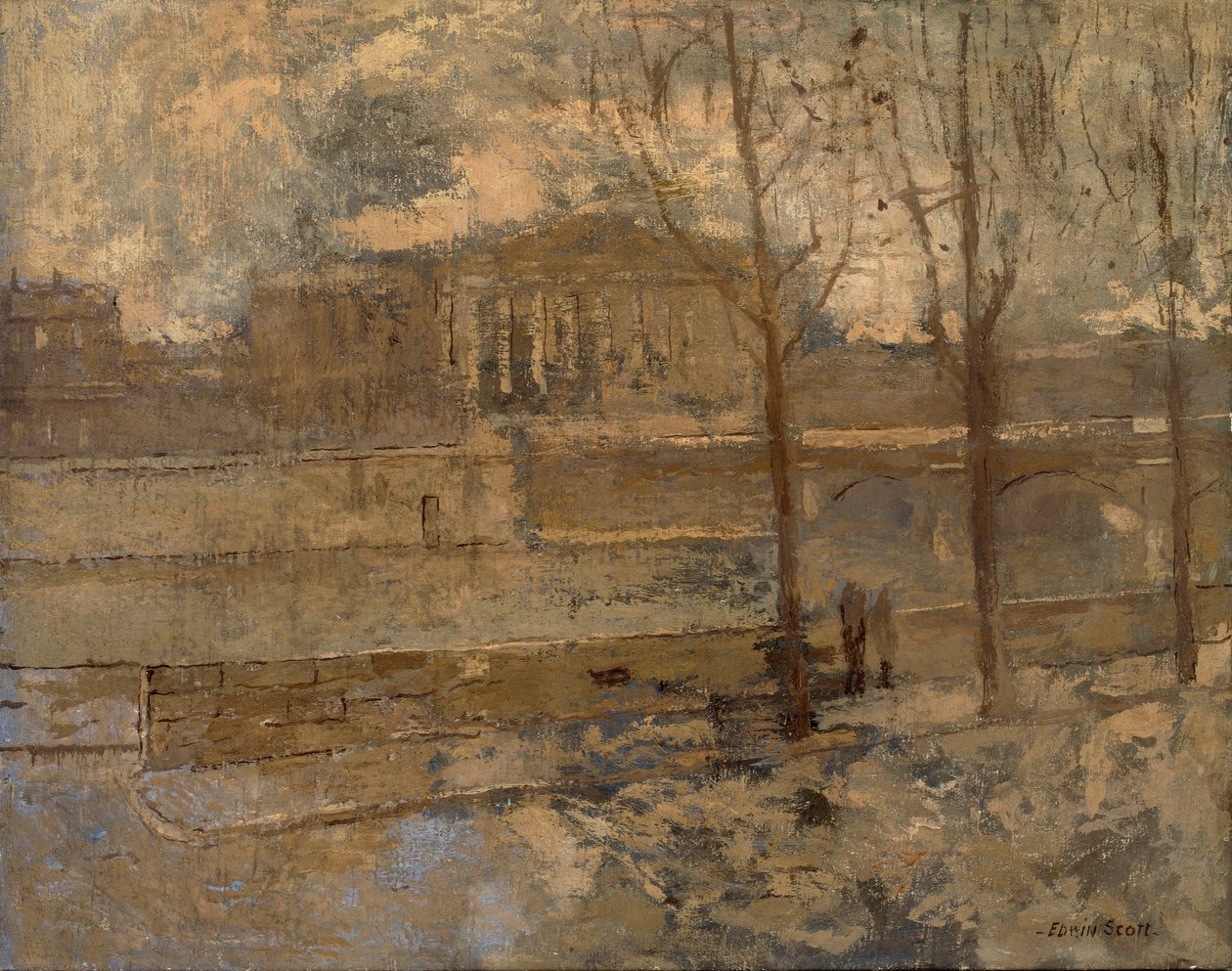 Chambre des Deputes v mlze od Frank Edwin Scott