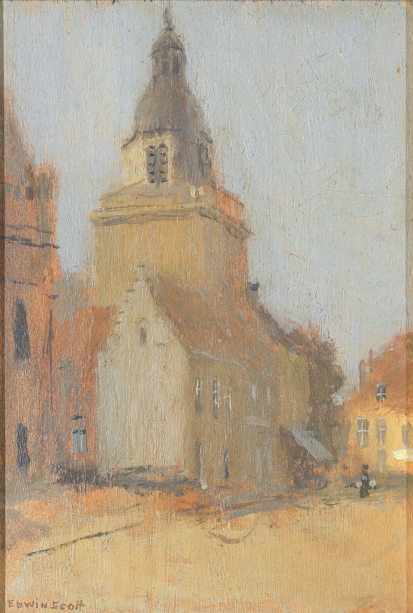 Městský kostel od Frank Edwin Scott