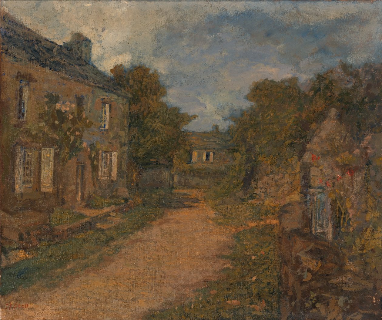 Milletův dům, n.d. od Frank Edwin Scott