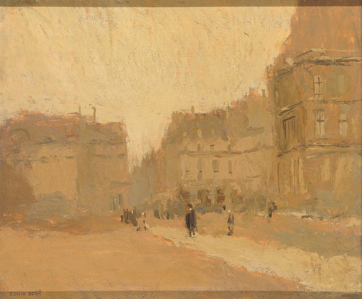 Rue des Pyramides od Frank Edwin Scott