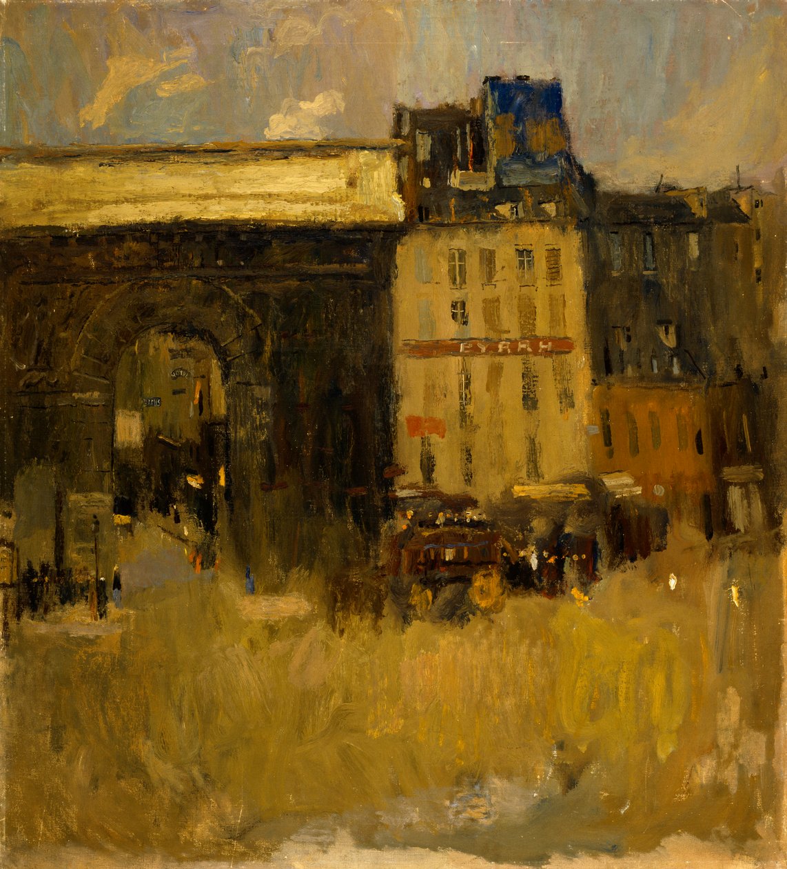 Old Houses Paris, n.d. od Frank Edwin Scott