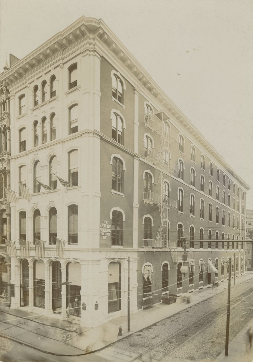 S.S. White Building (tisk alba) od Frank Hamilton Taylor