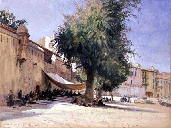 Net Menders, Collioure od Frank Lewis Emanuel
