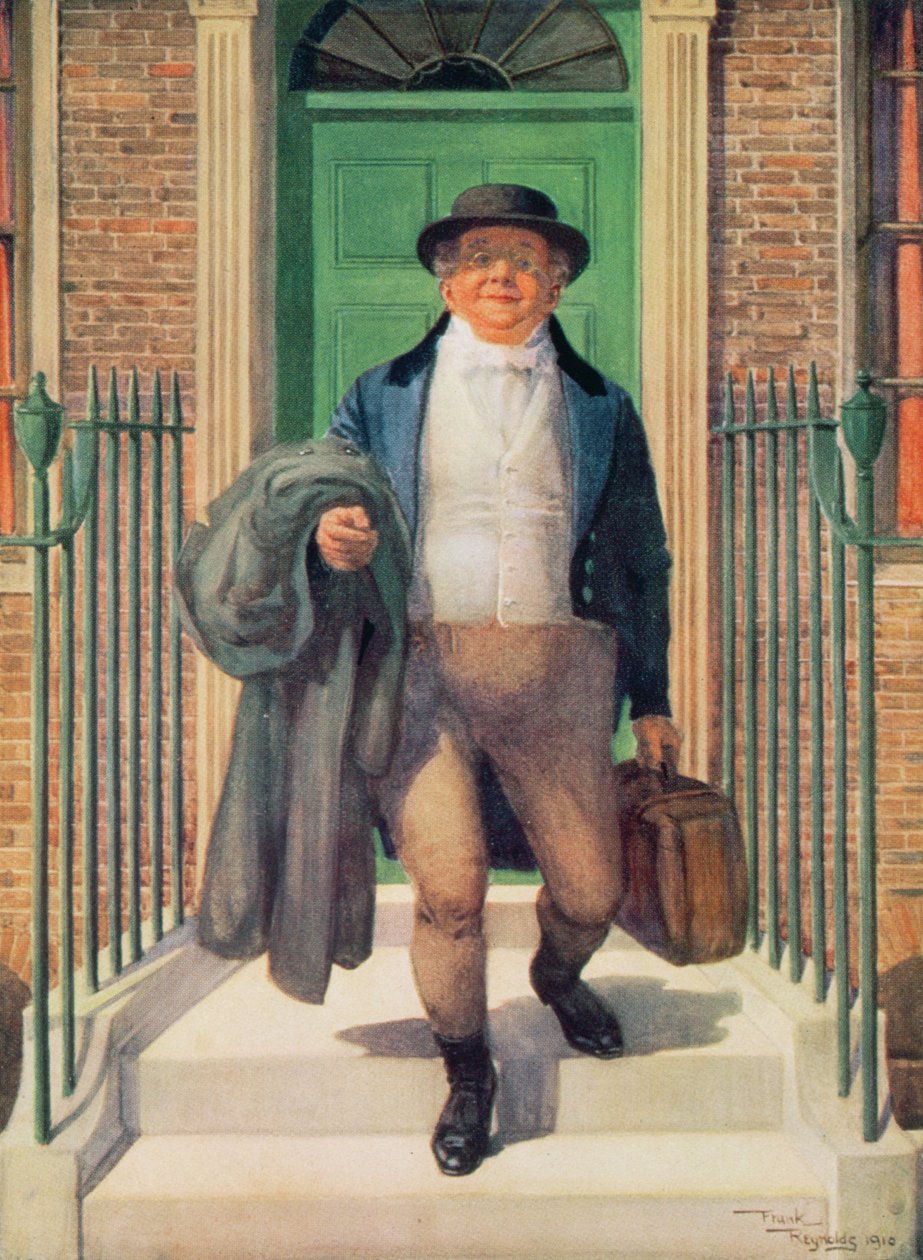 Pan Pickwick opouští Doughty Street 48 od Frank Reynolds