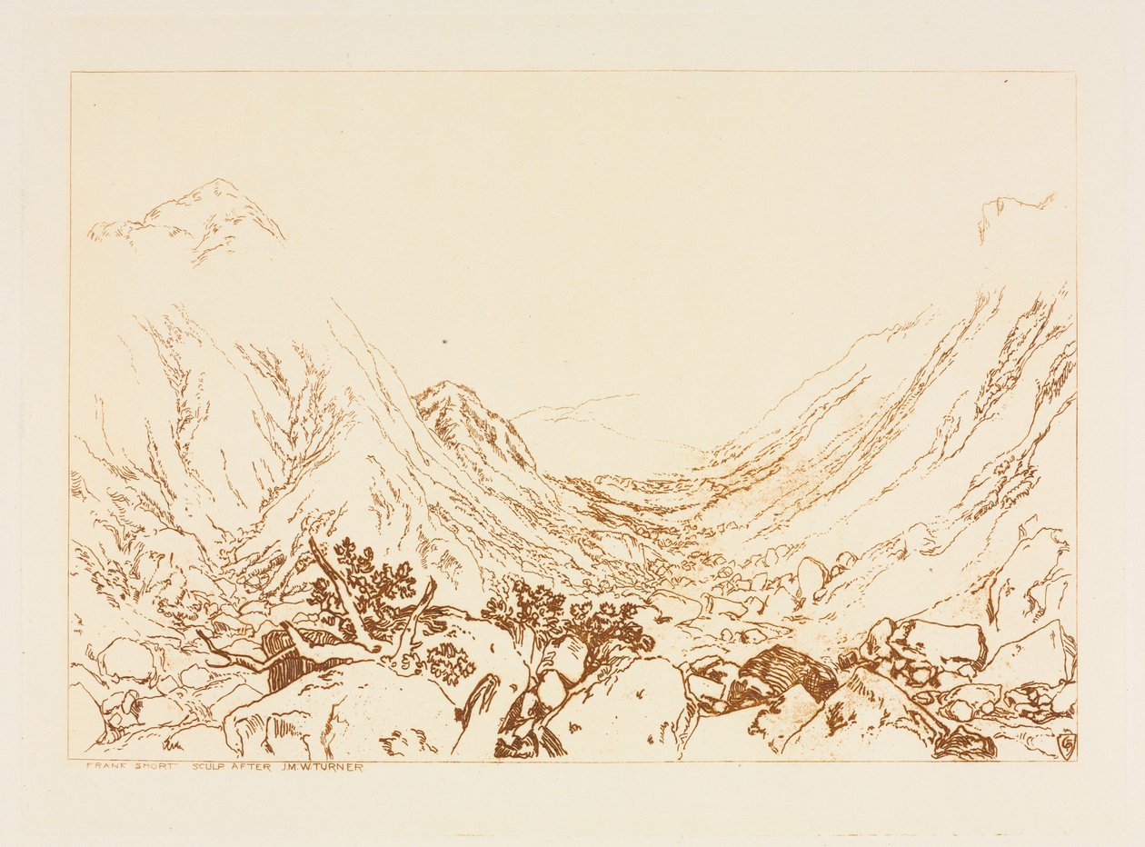 Ben Arthur, Skotsko, 1884. od Frank Short