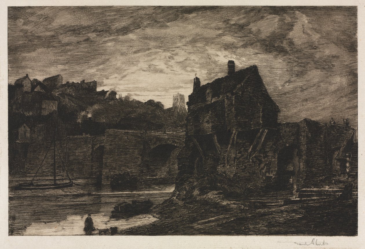 Bridgenorth, 1885. od Frank Short