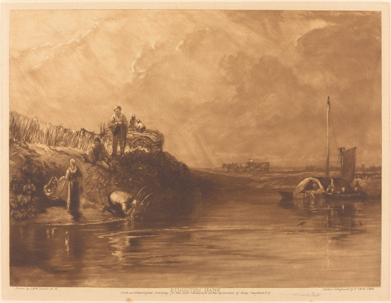 Kingston Bank, č. 2, 1896. od Frank Short
