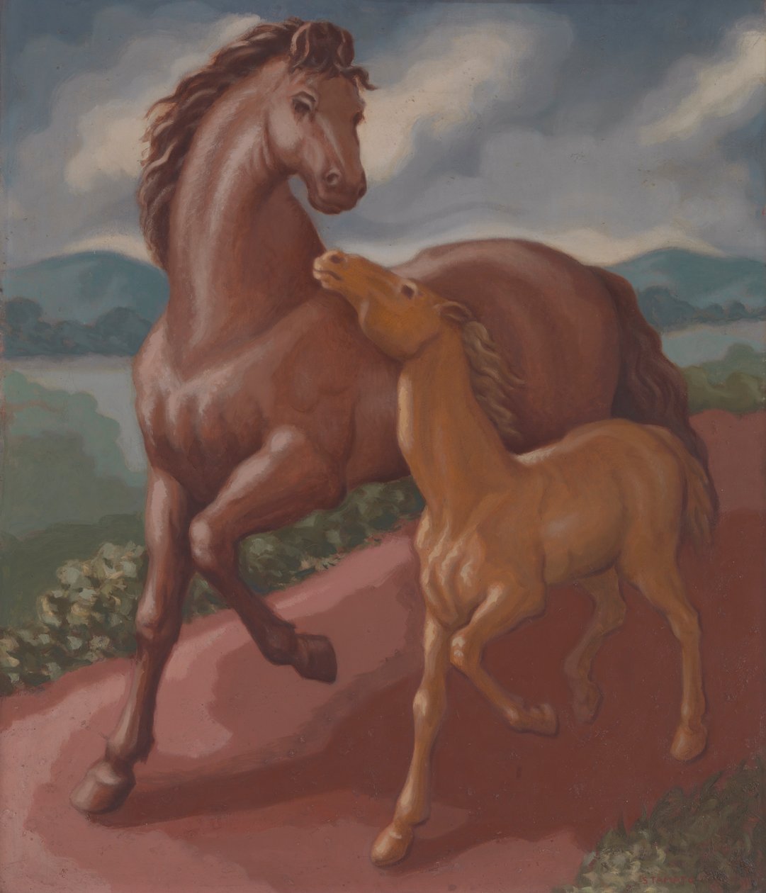 Filly a Colt, 1934. od Frank Stamato