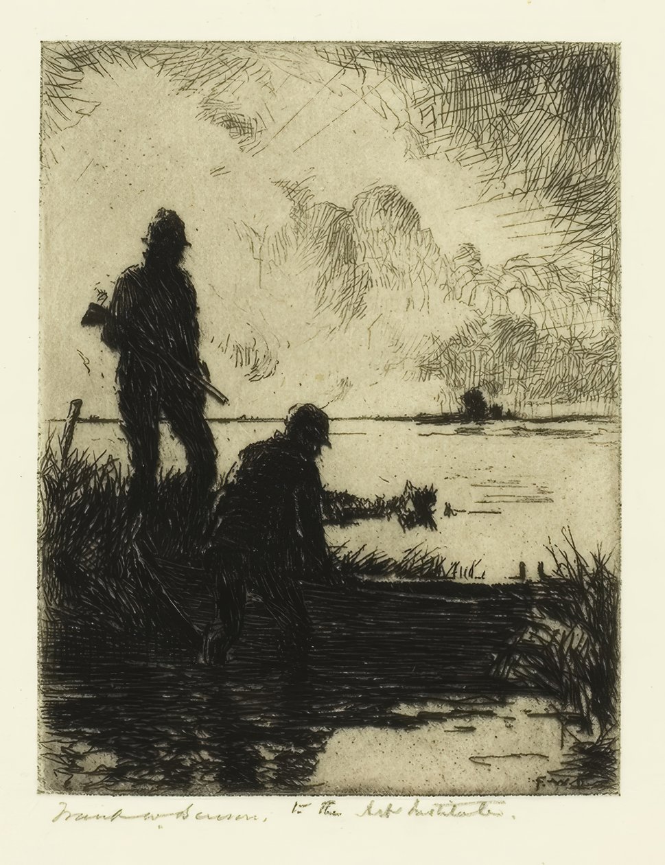 Začátek od Frank Weston Benson