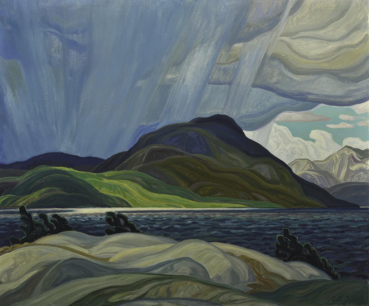 Jezero Wabagishik od Franklin Carmichael