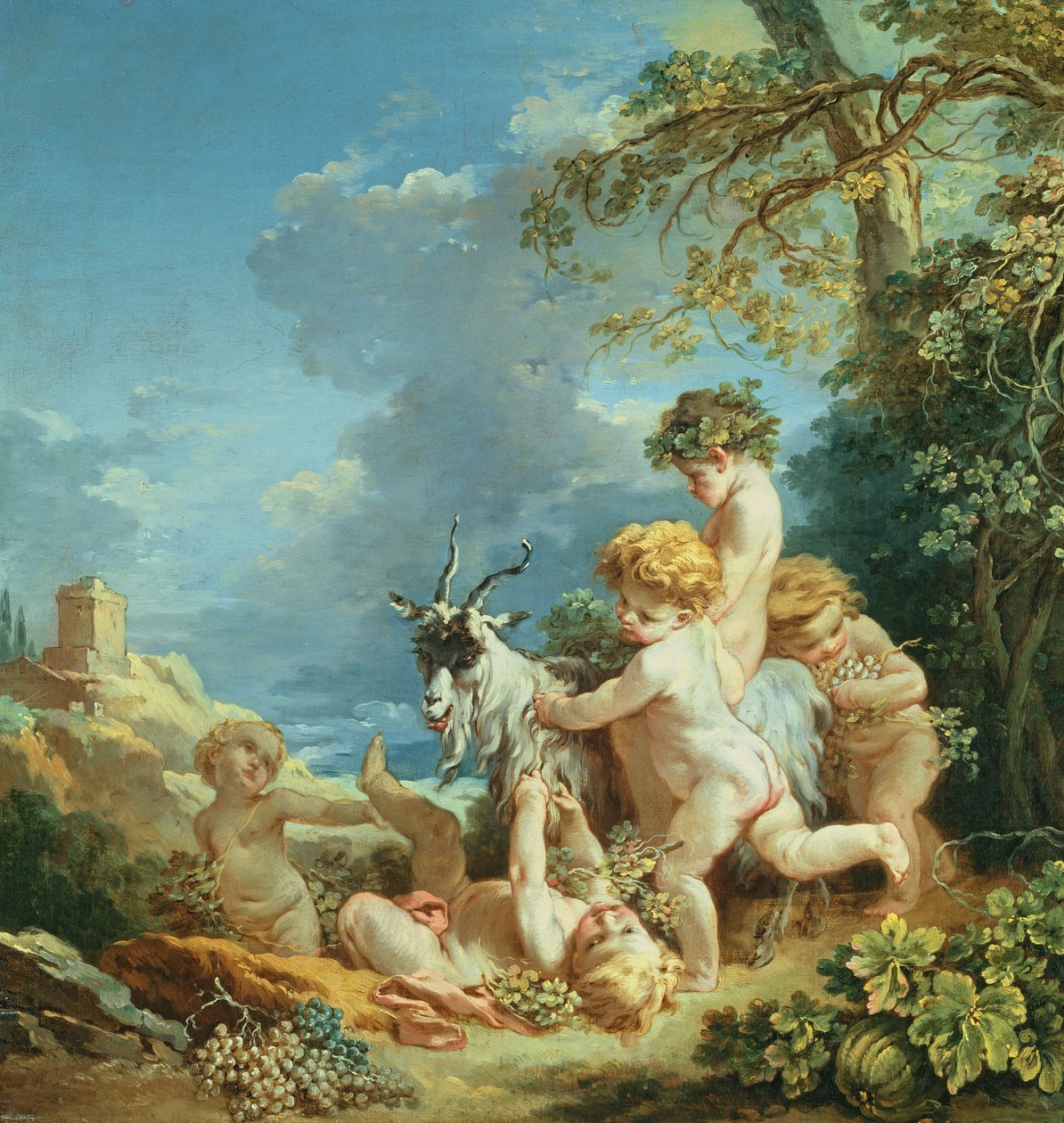 Podzim, 1731 od François Boucher
