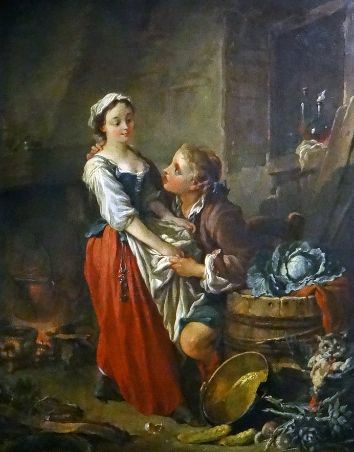 Krásná kuchařka od François Boucher