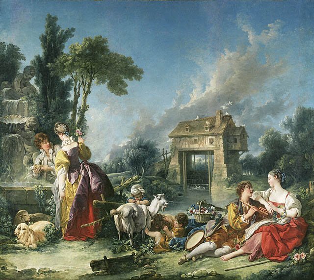 Fontána lásky od François Boucher