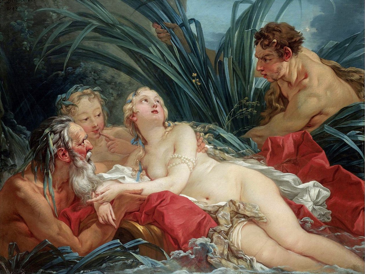 Pan a Syrinx od François Boucher