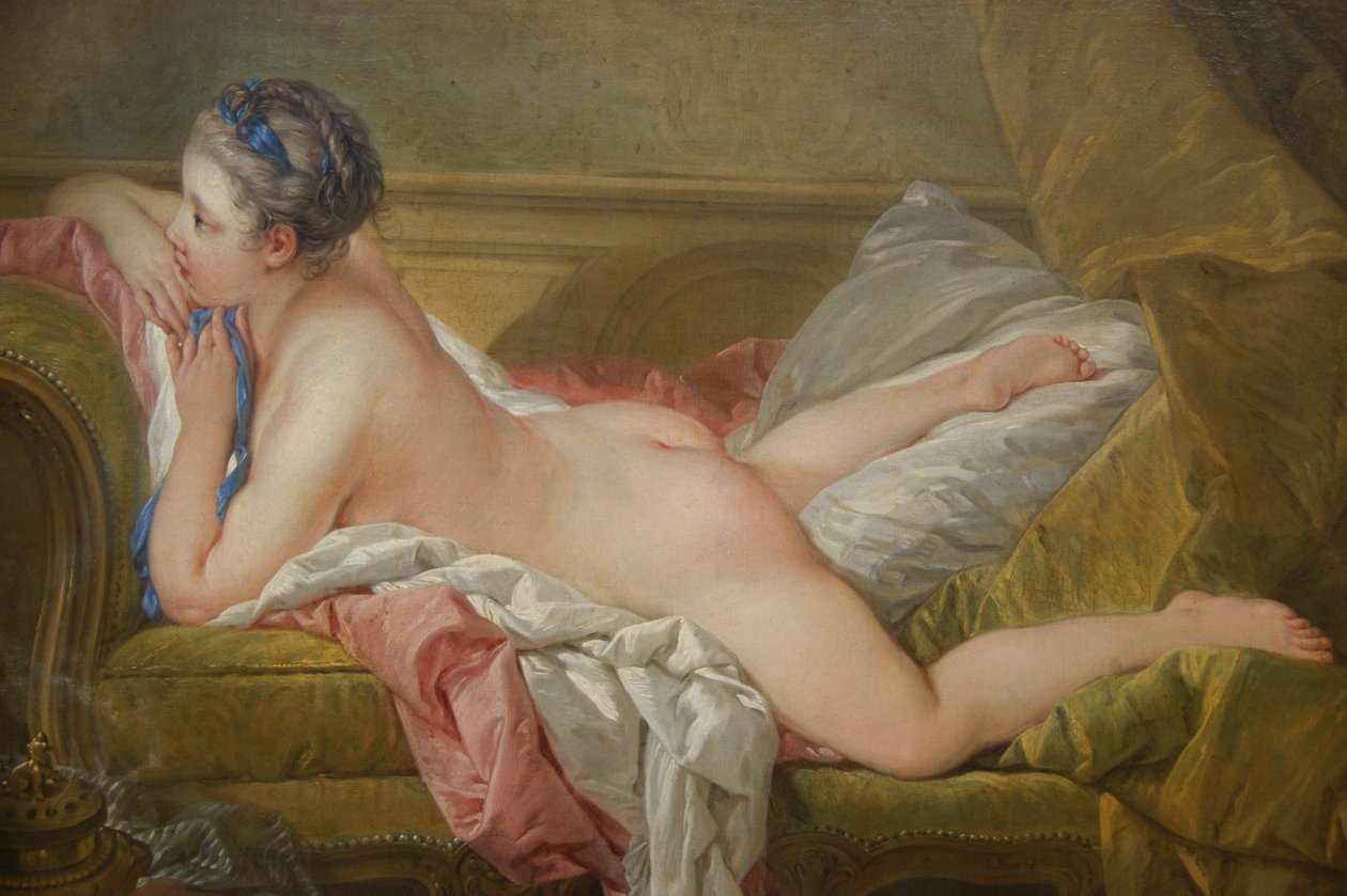 Odpočívající dívka od François Boucher