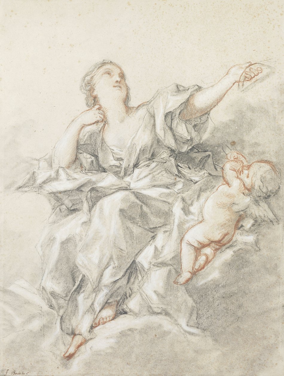 Astronomie; Astronomie, od François Boucher