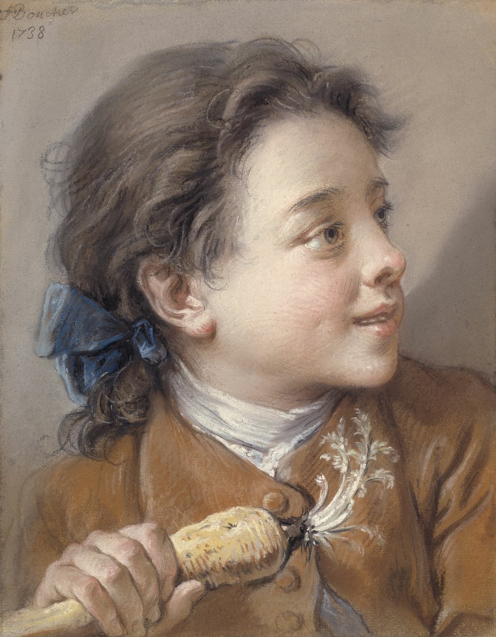 Chlapec s mrkví od François Boucher