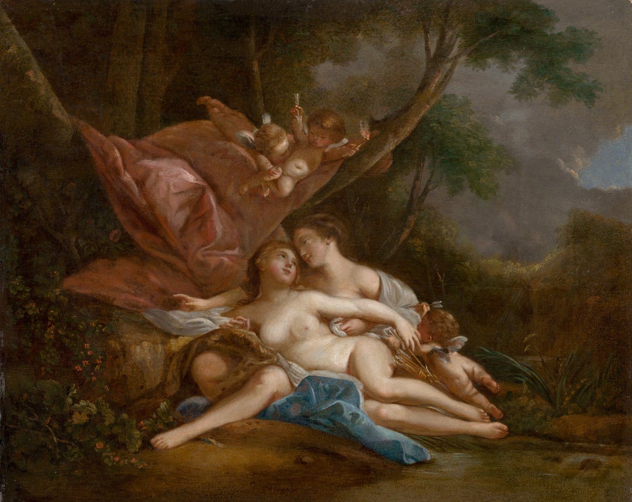 Diana a Callisto, 1760. od François Boucher
