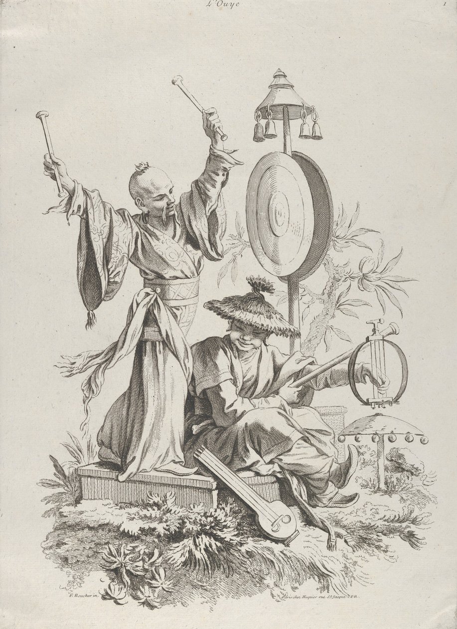 Slyšení, 1720-70. od François Boucher