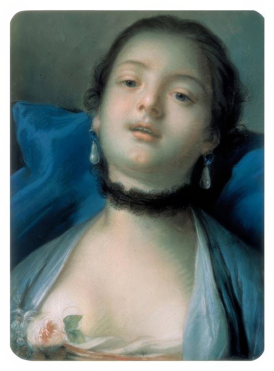 Mladá žena od François Boucher