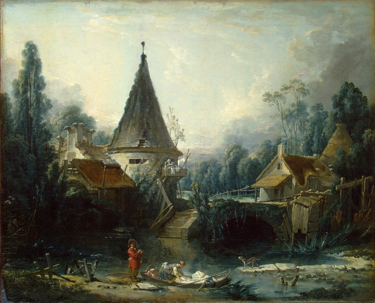 Krajina u Beauvais od François Boucher