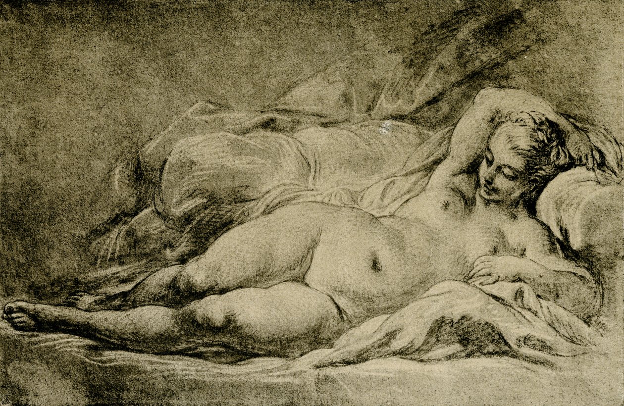 Ležící Venuše od François Boucher